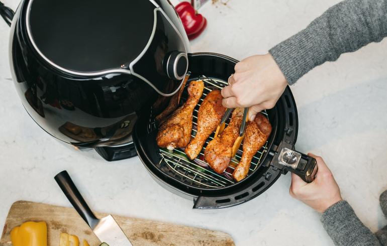 main of Using an Air Fryer Results in a Delicious Meal