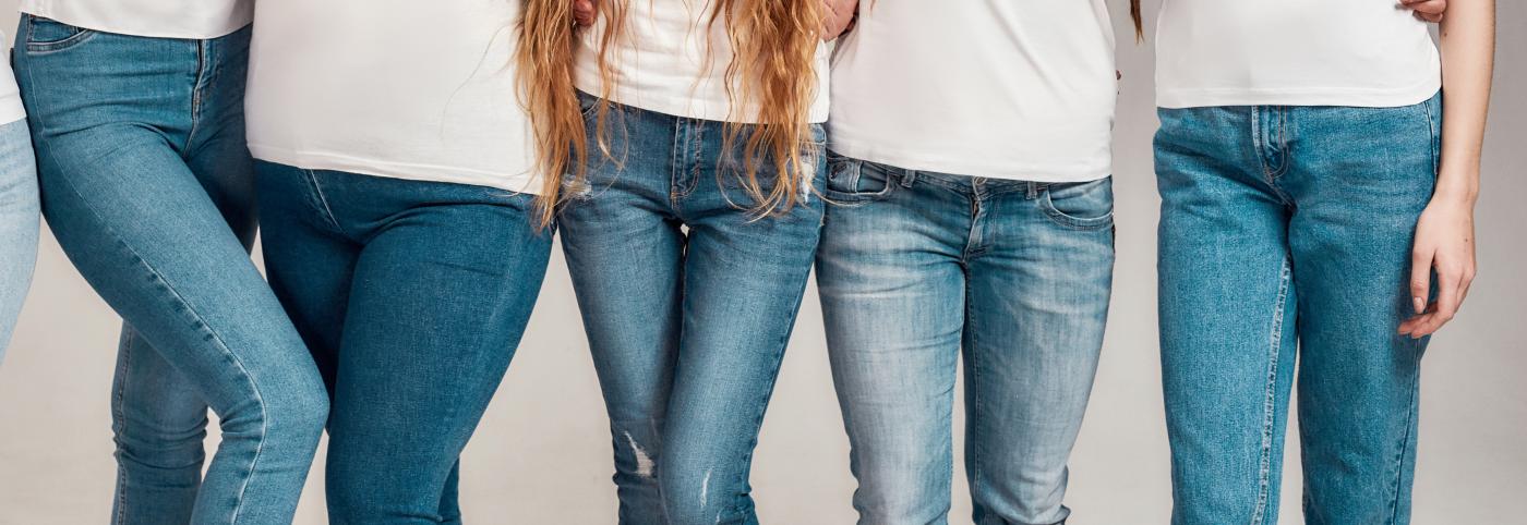 banner of Jeans May Be a Forever Look, But Different Styles Trend Over Time